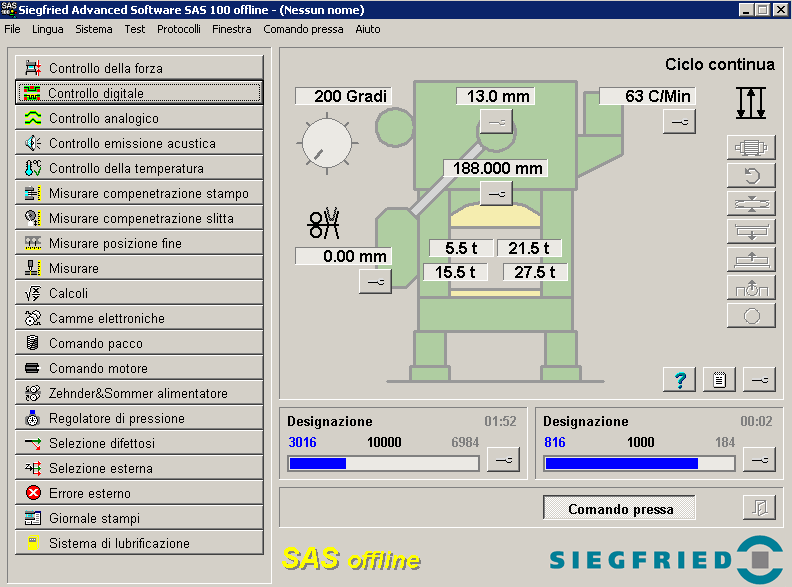 Siegfried Advanced System SAS